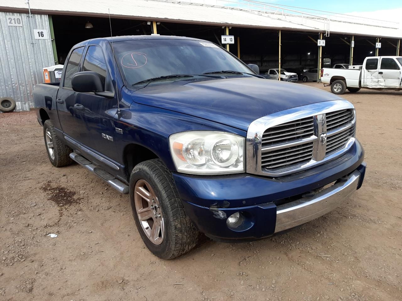DODGE RAM 1500 S 2008 with VIN 1D3HU18228J139403 - Photo from auction