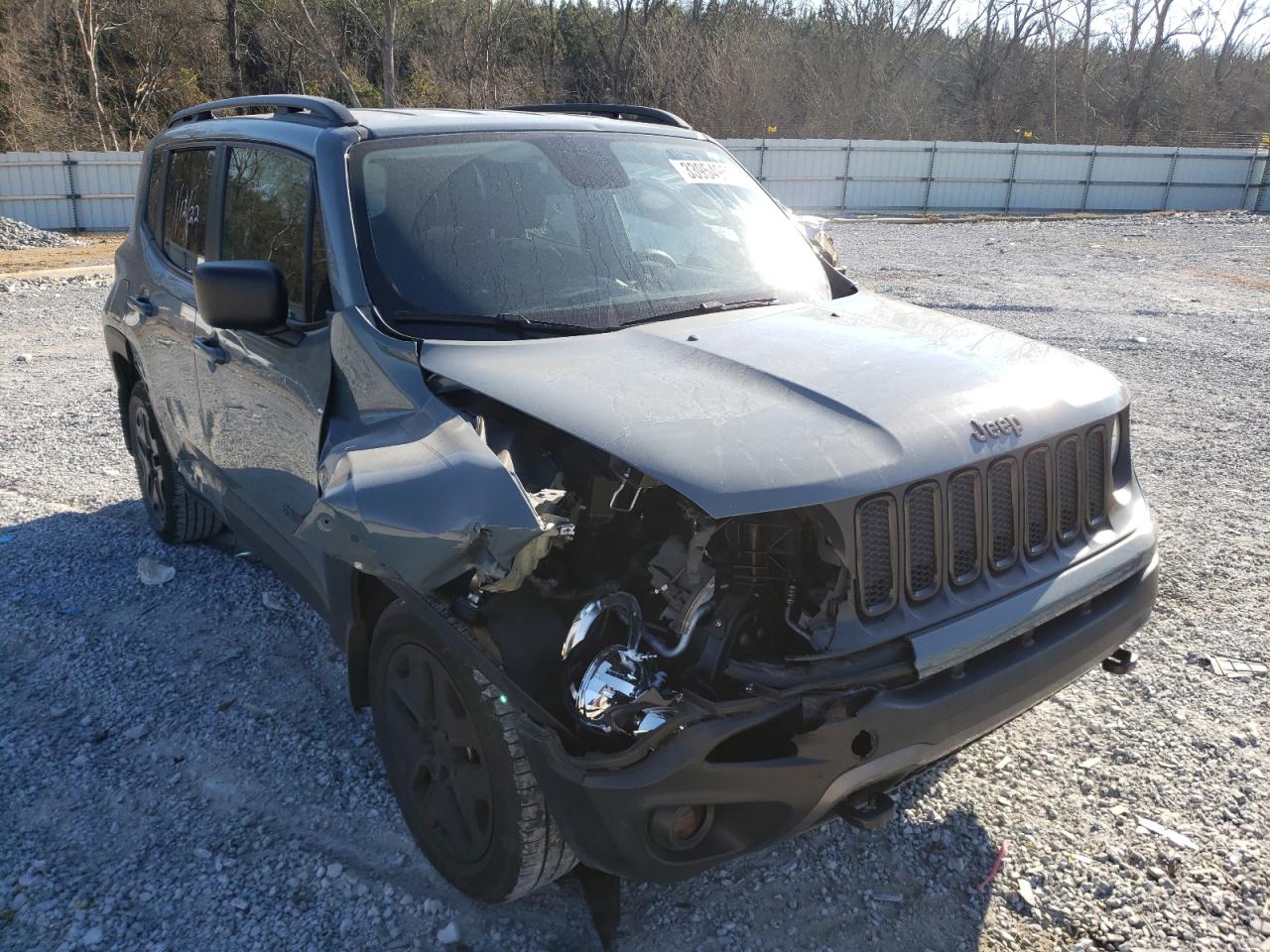 JEEP RENEGADE S 2018 with VIN ZACCJBAB5JPH93216 - Photo from auction