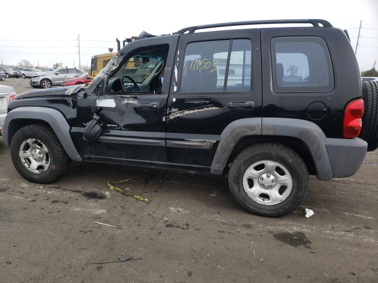 Photo 9 from auction – 2003 JEEP LIBERTY SP with VIN 1J4GL48K13W718378