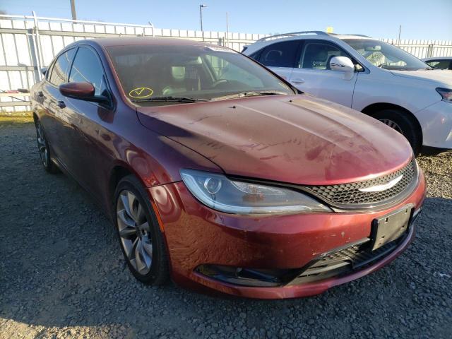 CHRYSLER 200 S 2015 with VIN 1C3CCCBB0FN625339 - Photo from auction