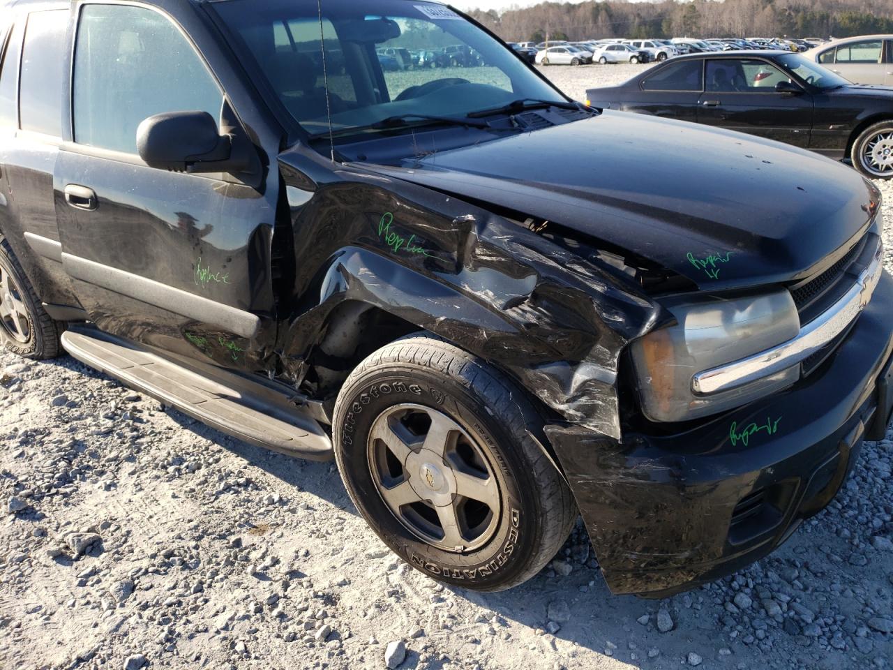 Photo 9 from auction – 2005 CHEVROLET TRAILBLAZE with VIN 1GNDS13S152243091