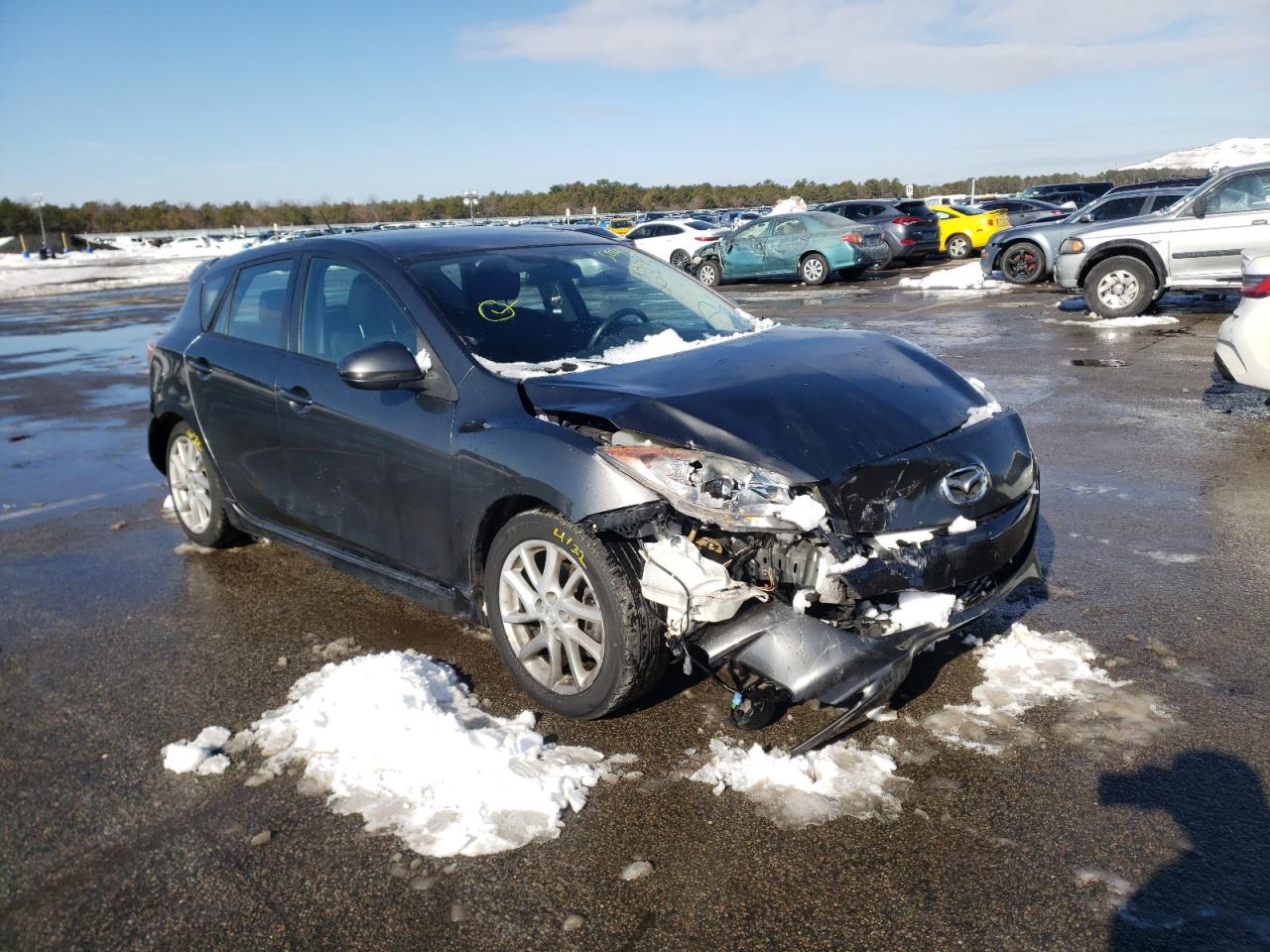 MAZDA 3 S 2012 with VIN JM1BL1L67C1510026 - Photo from auction