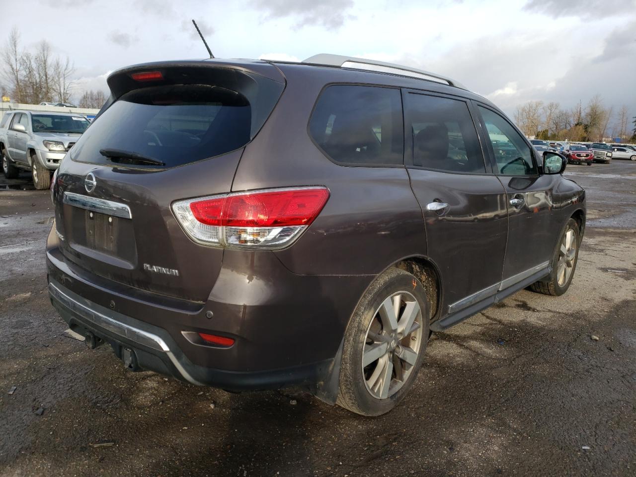 Photo 4 from auction – 2015 NISSAN PATHFINDER with VIN 5N1AR2MN9FC654509