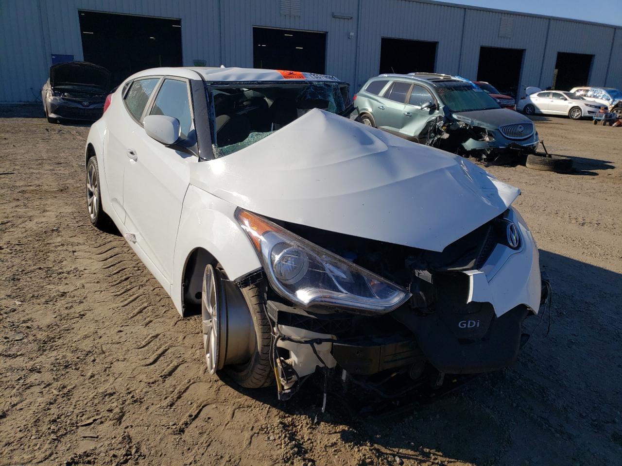 HYUNDAI VELOSTER 2017 with VIN KMHTC6AD7HU305150 - Photo from auction
