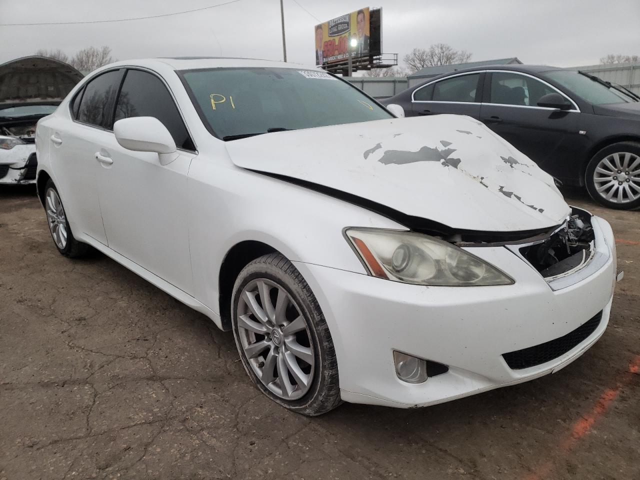 LEXUS IS 250 2008 with VIN JTHCK262485026447 - Photo from auction