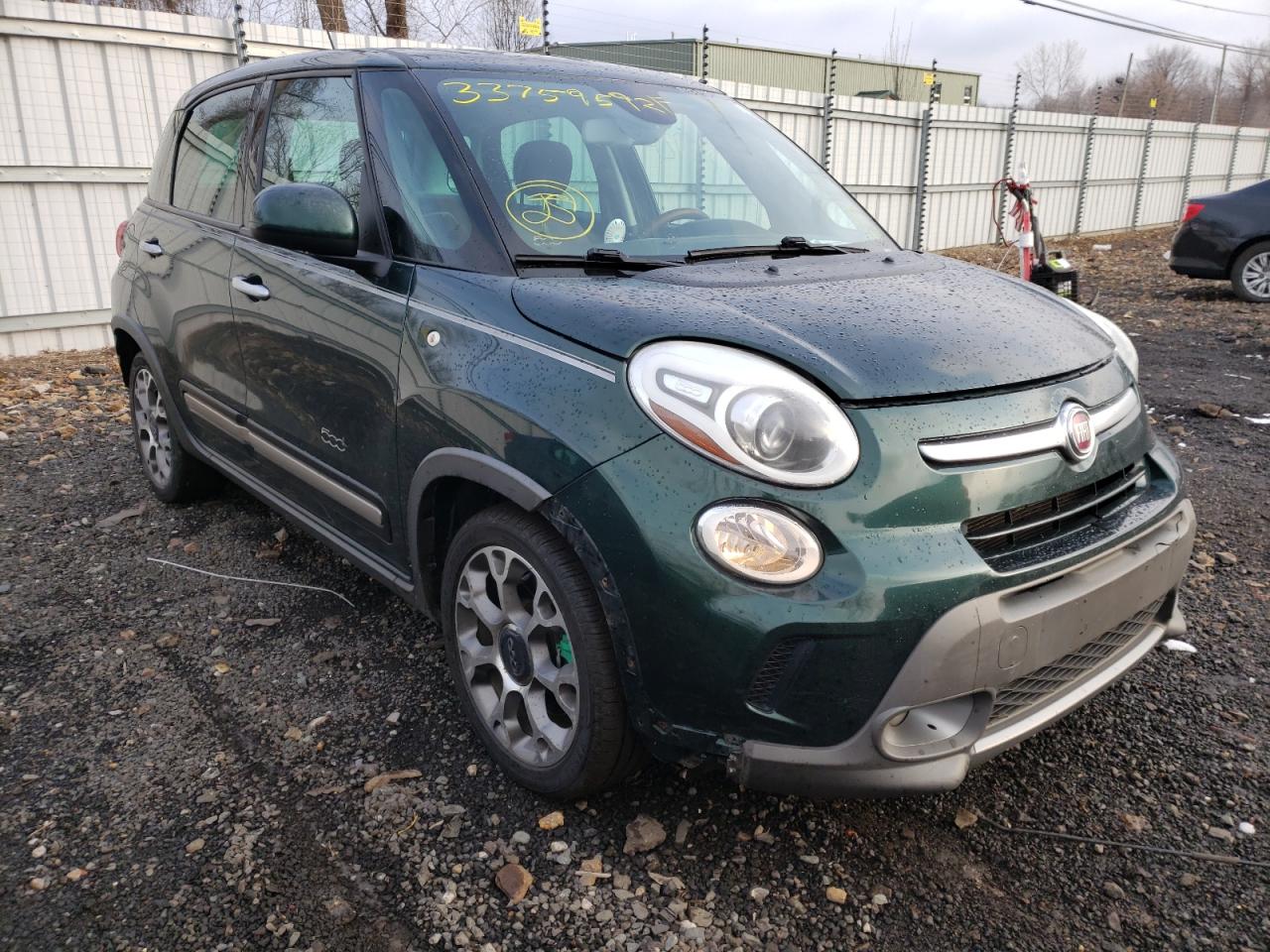FIAT 500L 2014 with VIN ZFBCFADHXEZ016794 - Photo from auction