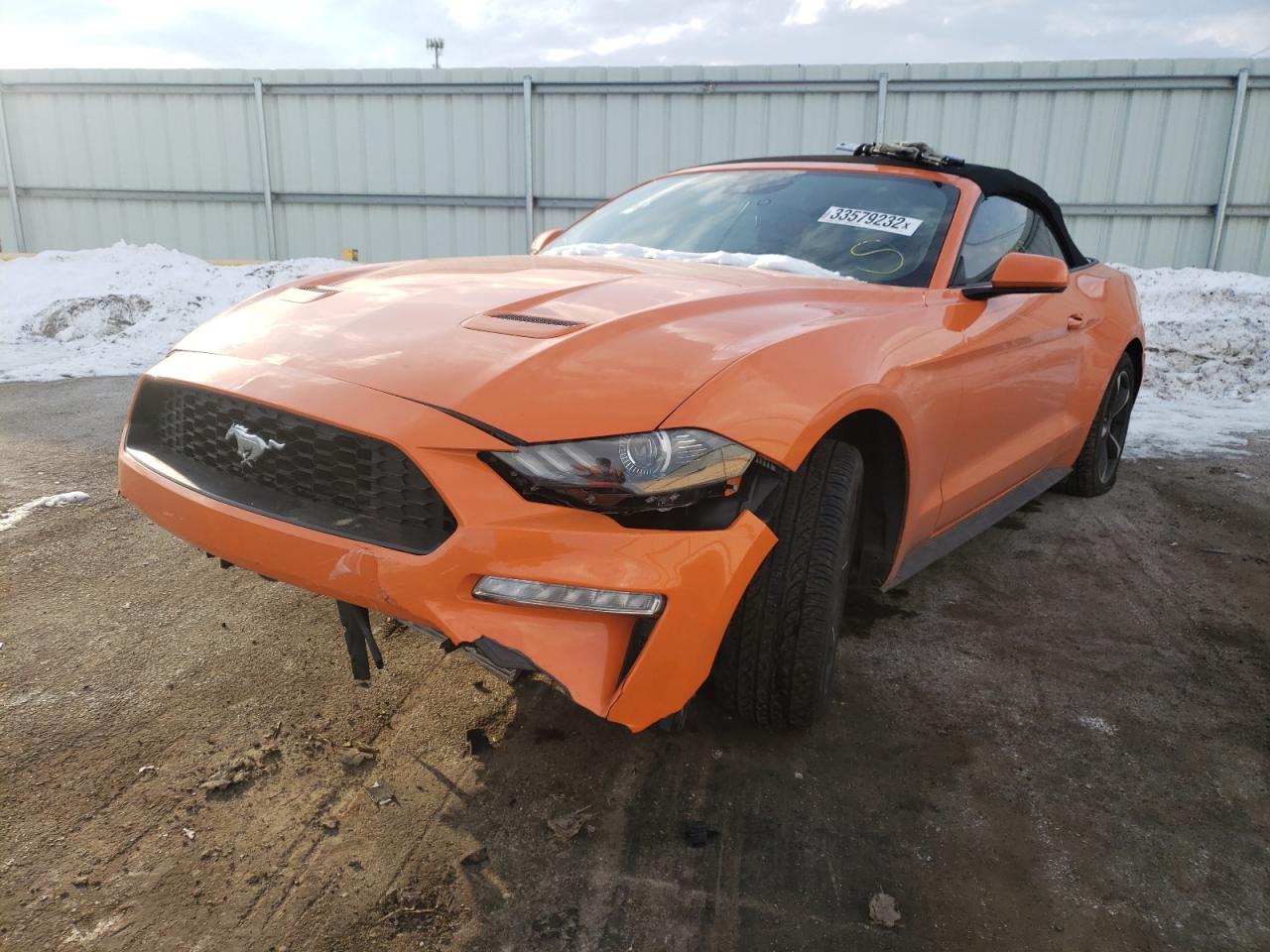 Photo 2 from auction – 2021 FORD MUSTANG with VIN 1FATP8UH3M5137486
