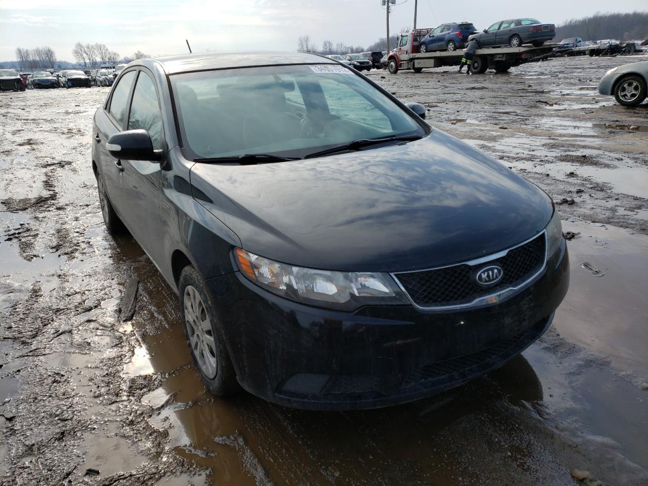 KIA FORTE EX 2010 with VIN KNAFU4A23A5860742 - Photo from auction