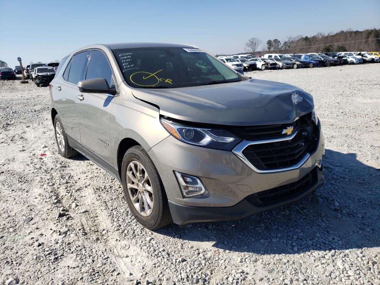 CHEVROLET EQUINOX LT 2018 with VIN 3GNAXJEV7JS619545 - Photo from auction