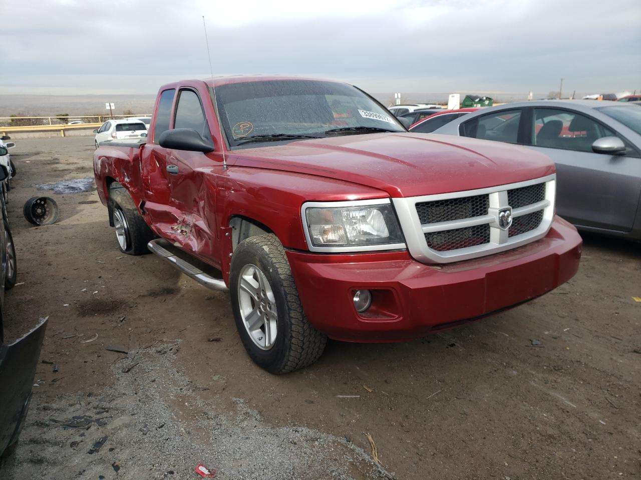DODGE DAKOTA SXT 2009 with VIN 1D7HE32K49S810596 - Photo from auction