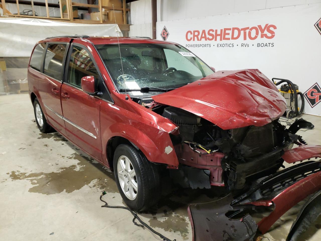 CHRYSLER TOWN & COU 2012 with VIN 2C4RC1BG0CR344159 - Photo from auction