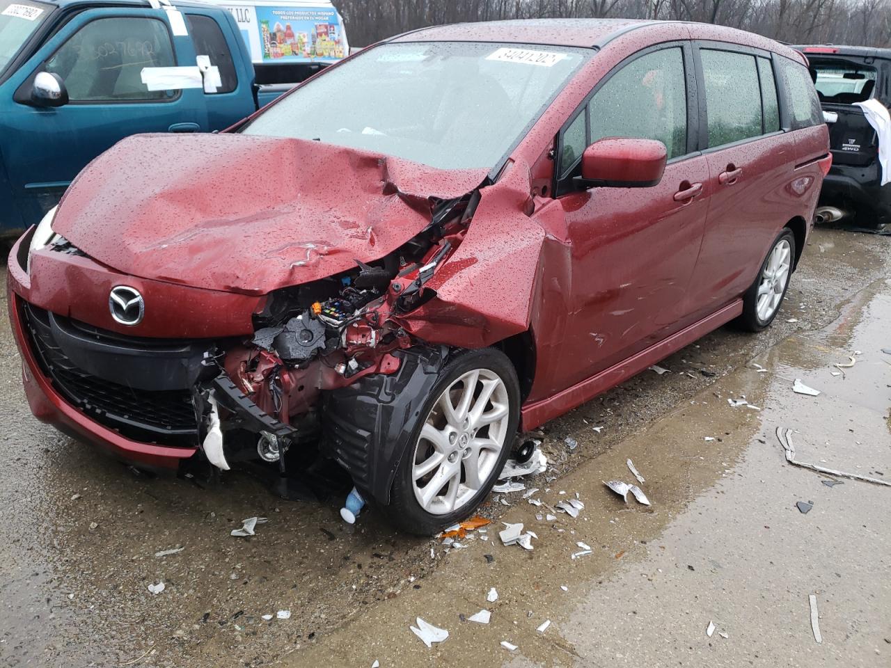 Photo 2 from auction – 2012 MAZDA 5 with VIN JM1CW2DL9C0130052