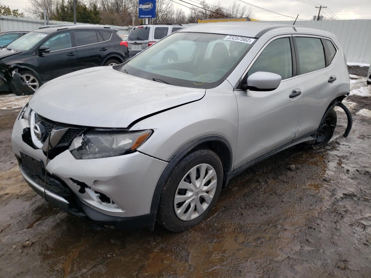 Photo 2 from auction – 2016 NISSAN ROGUE S with VIN KNMAT2MV8GP602921