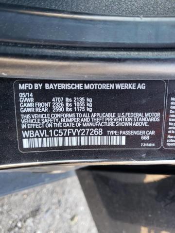Photo 10 from auction – 2015 BMW X1 XDRIVE2 with VIN WBAVL1C57FVY27268