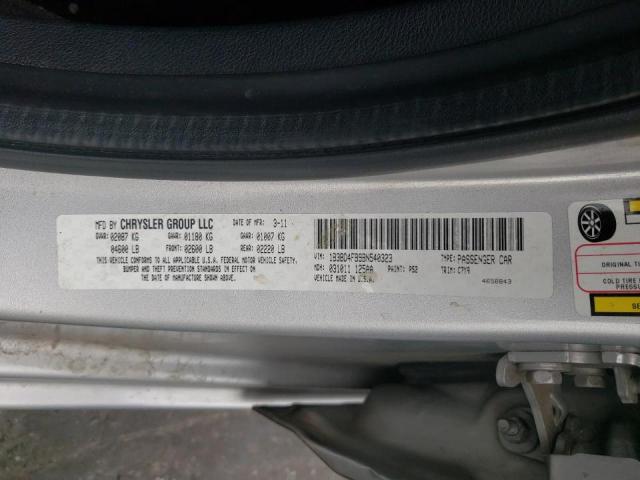 Photo 10 from auction – 2011 DODGE AVENGER EX with VIN 1B3BD4FB9BN540323