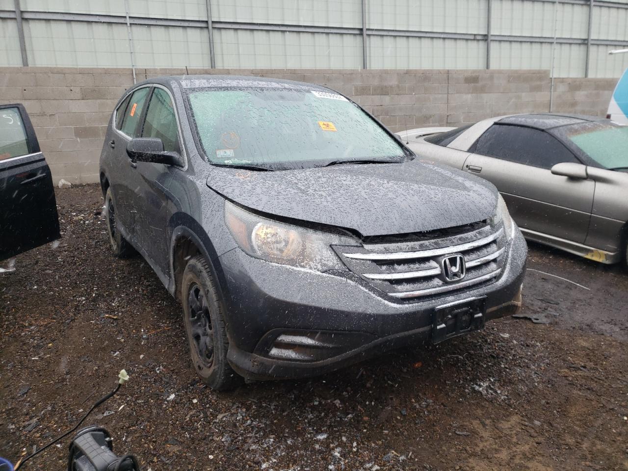 HONDA CR-V LX 2013 with VIN 2HKRM4H38DH656196 - Photo from auction