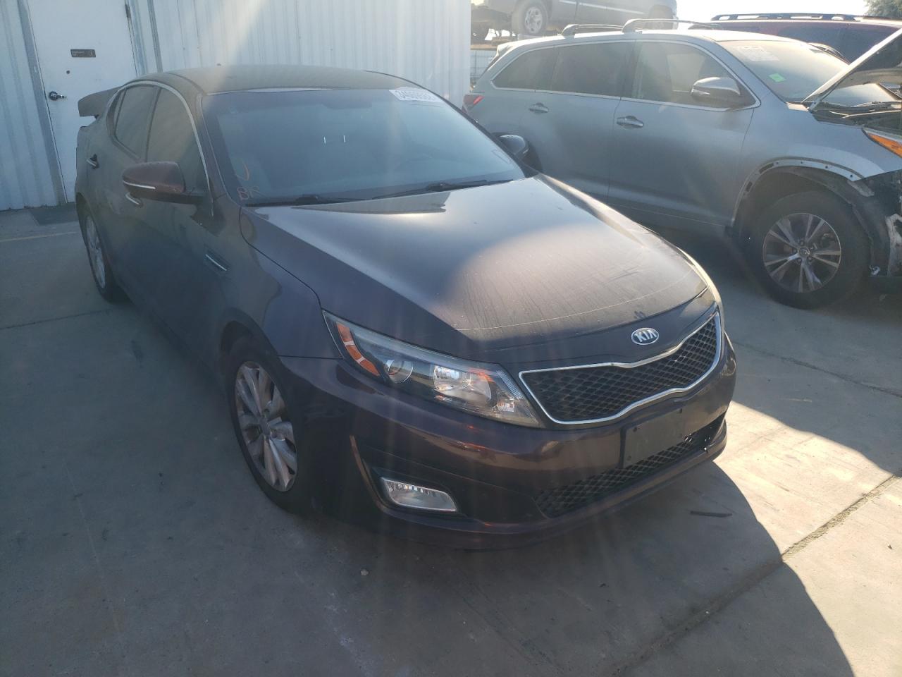 KIA OPTIMA EX 2014 with VIN 5XXGN4A73EG314928 - Photo from auction