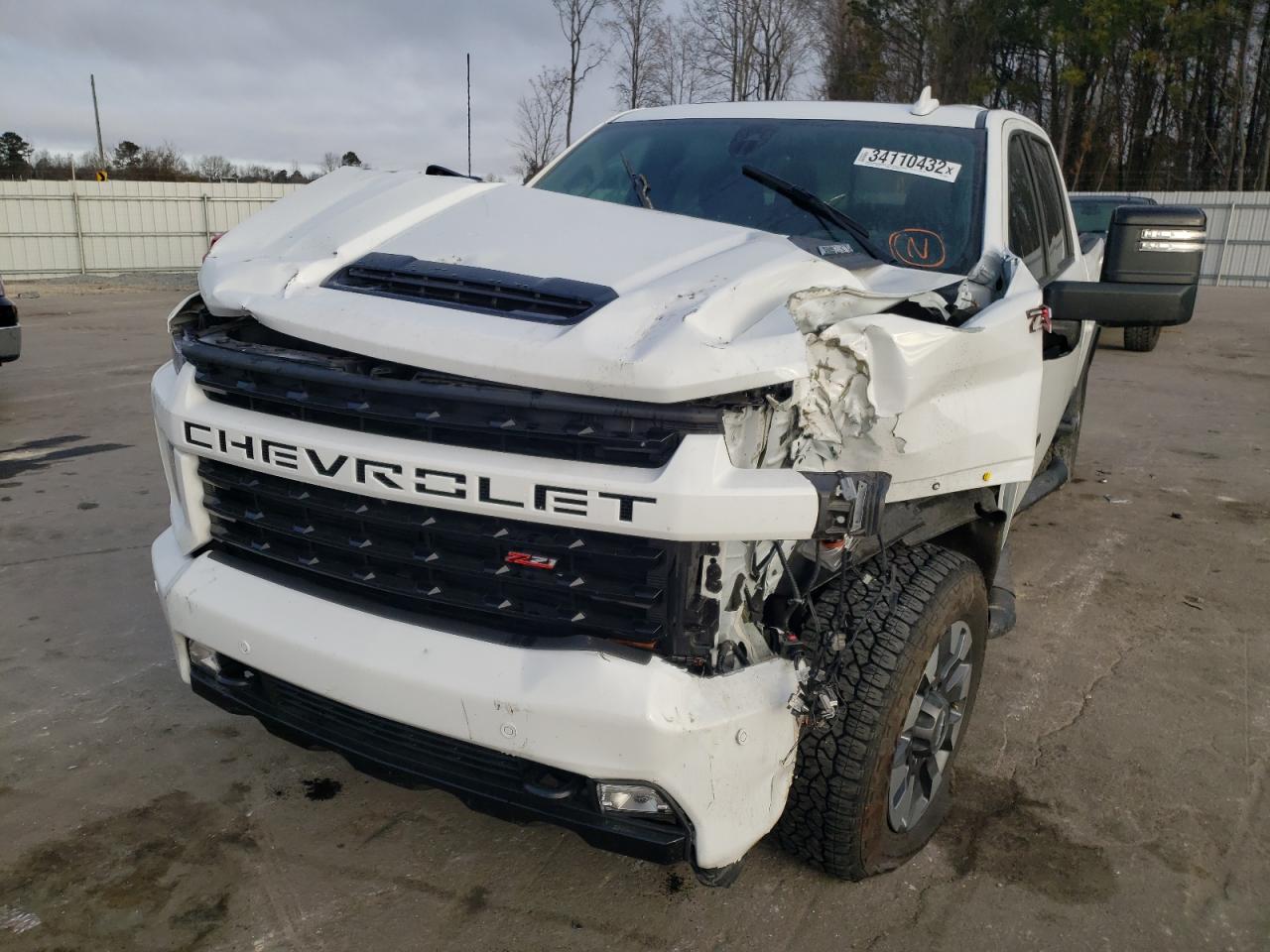 Photo 9 from auction – 2021 CHEVROLET SILVERADO with VIN 1GC4YPEY1MF196289