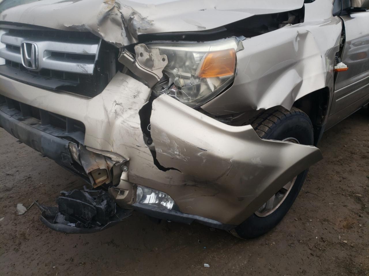 Photo 9 from auction – 2007 HONDA PILOT EXL with VIN 5FNYF18537B022853