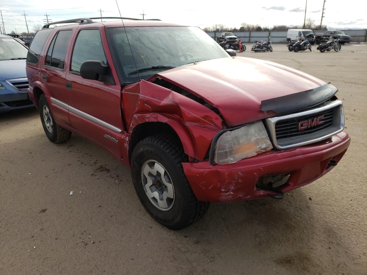 Photo 1 from auction – 2000 GMC JIMMY with VIN 1GKDT13W7Y2188860
