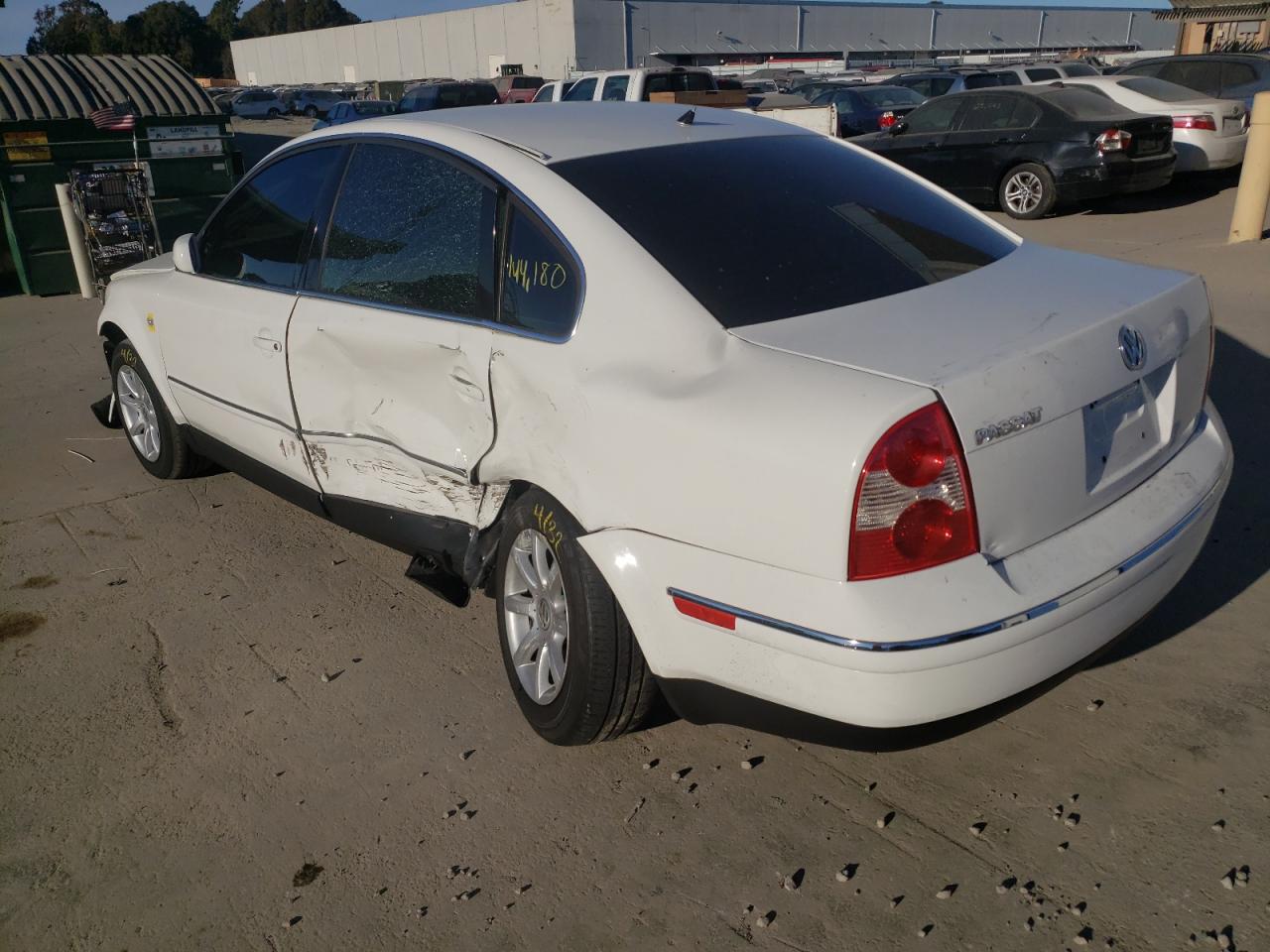 Photo 3 from auction – 2004 VOLKSWAGEN PASSAT GLS with VIN WVWPD63B84P040116