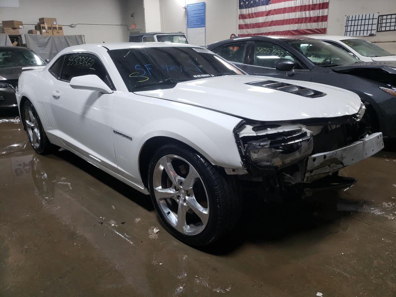 CHEVROLET CAMARO 2SS 2015 with VIN 2G1FK1EJ2F9130476 - Photo from auction