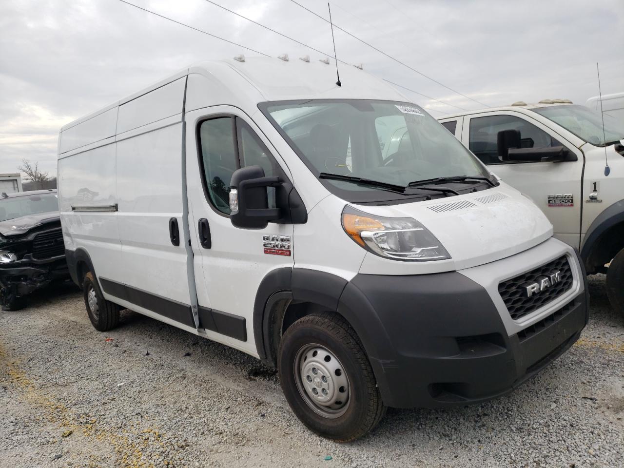 RAM PROMASTER 2021 with VIN 3C6LRVDG3ME583028 - Photo from auction
