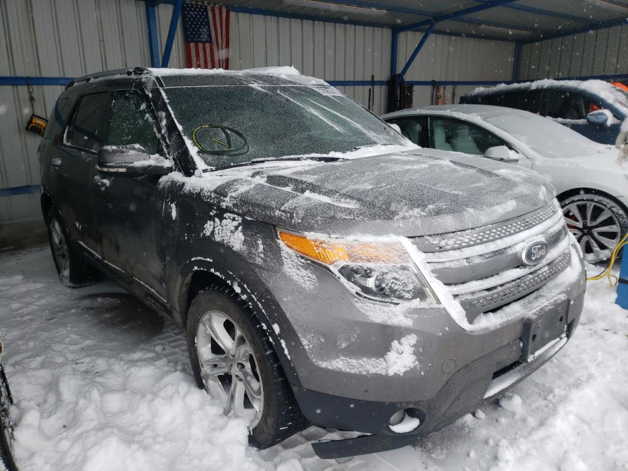 FORD EXPLORER L 2013 with VIN 1FM5K8F87DGA89330 - Photo from auction