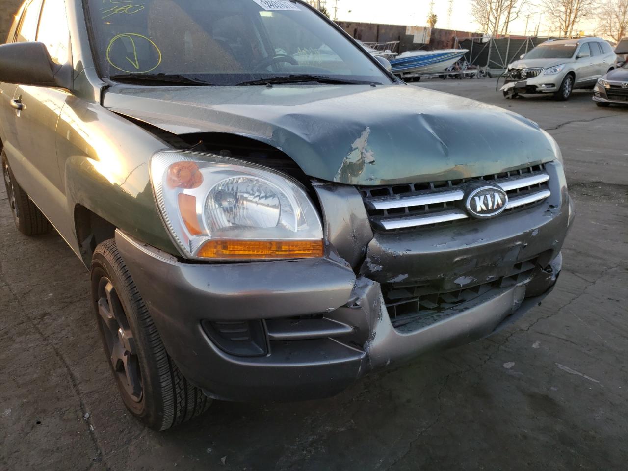 Photo 9 from auction – 2007 KIA SPORTAGE L with VIN KNDJF724077373603