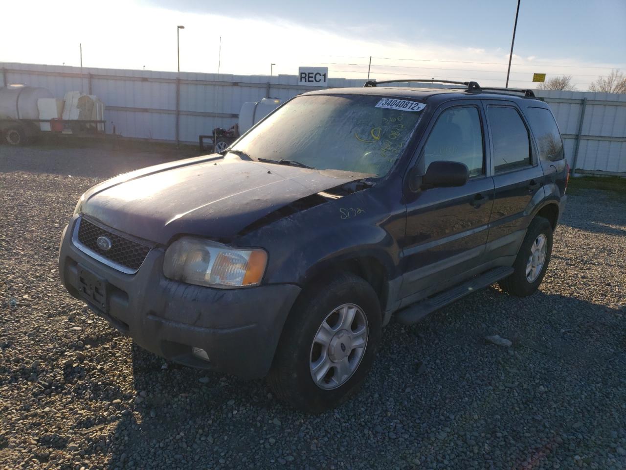 Photo 2 from auction – 2003 FORD ESCAPE XLT with VIN 1FMCU93133KC97179