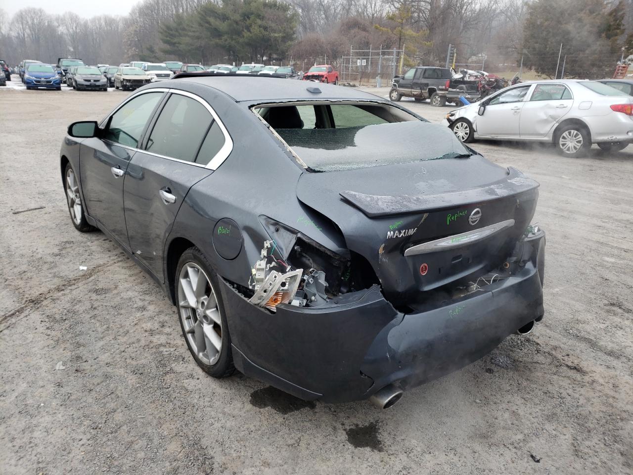 Photo 3 from auction – 2011 NISSAN MAXIMA S with VIN 1N4AA5AP6BC820360
