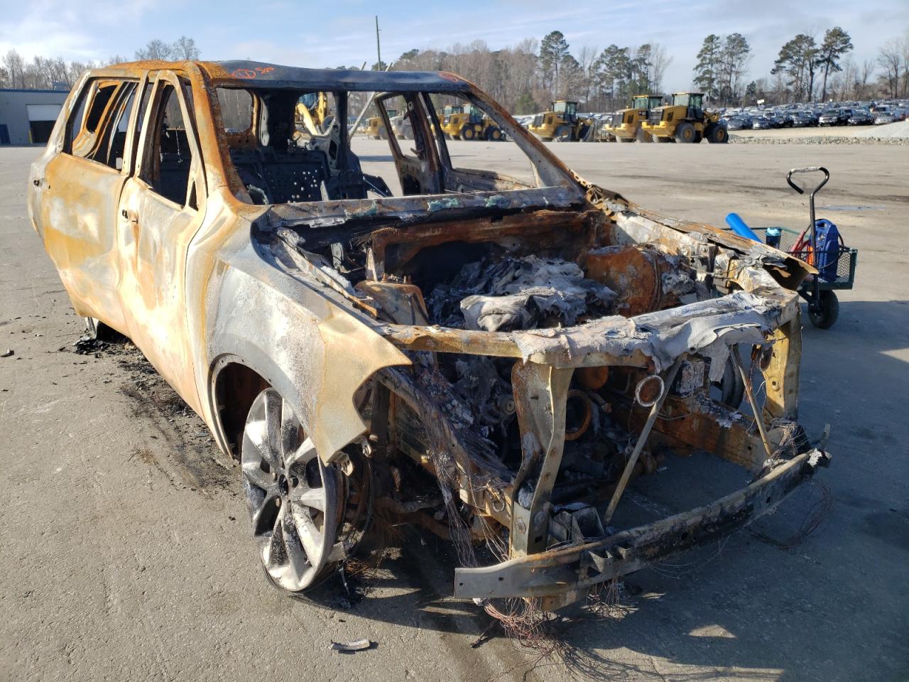 DODGE DURANGO LI 2014 with VIN 1C4RDHDG3EC974210 - Photo from auction