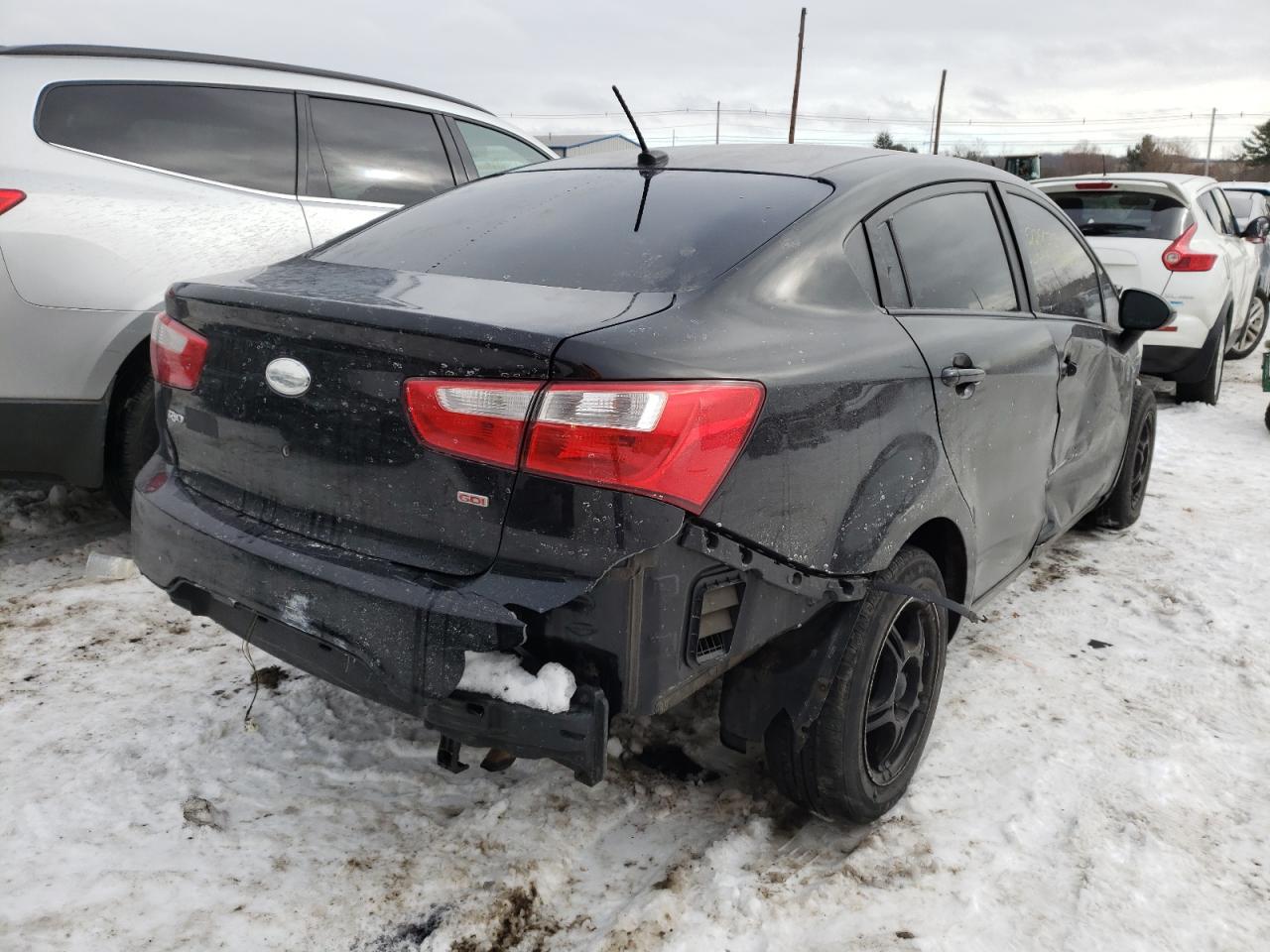 Photo 4 from auction – 2013 KIA RIO LX with VIN KNADM4A39D6310931