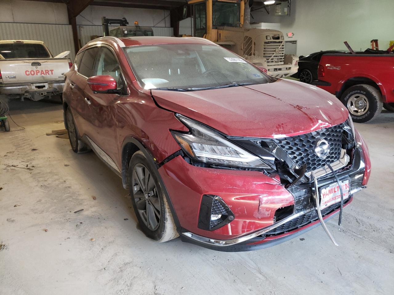 Photo 1 from auction – 2019 NISSAN MURANO S with VIN 5N1AZ2MS3KN156875