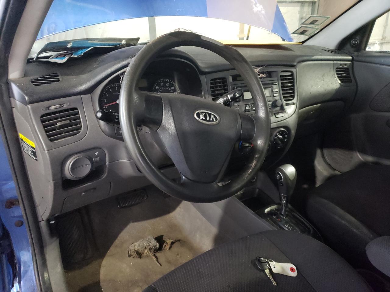 Photo 9 from auction – 2007 KIA RIO BASE with VIN KNADE123876204887
