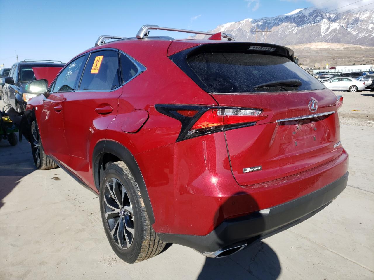 Photo 3 from auction – 2017 LEXUS NX 200T BA with VIN JTJBARBZ4H2122539