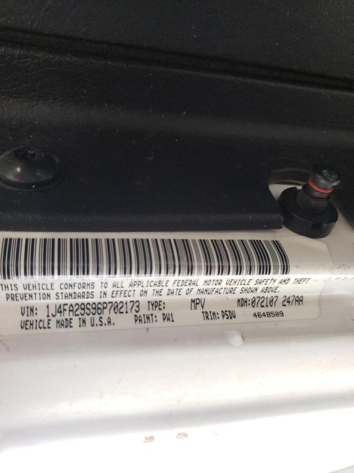 Photo 10 from auction – 2006 JEEP WRANGLER / with VIN 1J4FA29S96P702173
