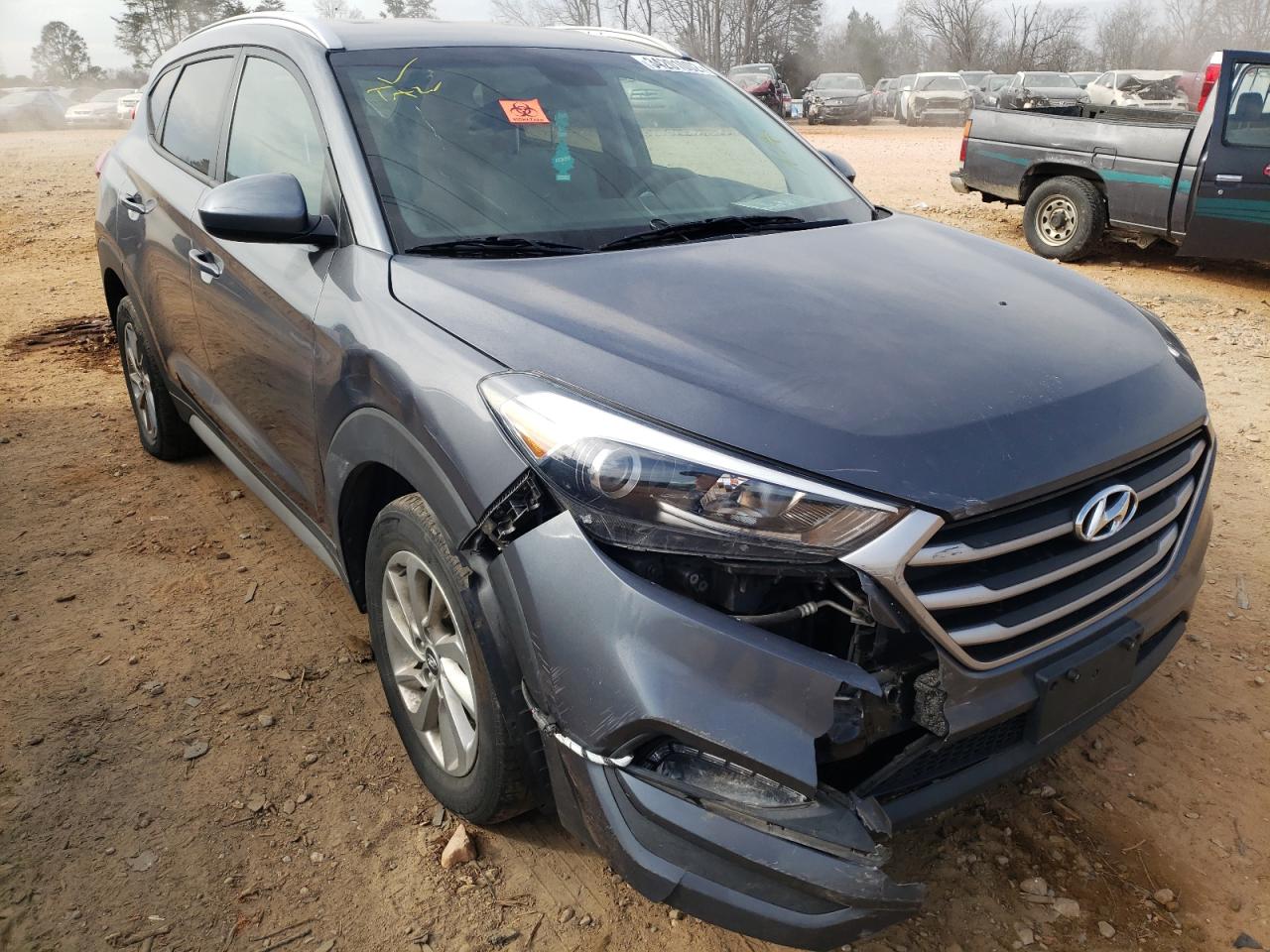 HYUNDAI TUCSON SEL 2018 with VIN KM8J3CA47JU735238 - Photo from auction