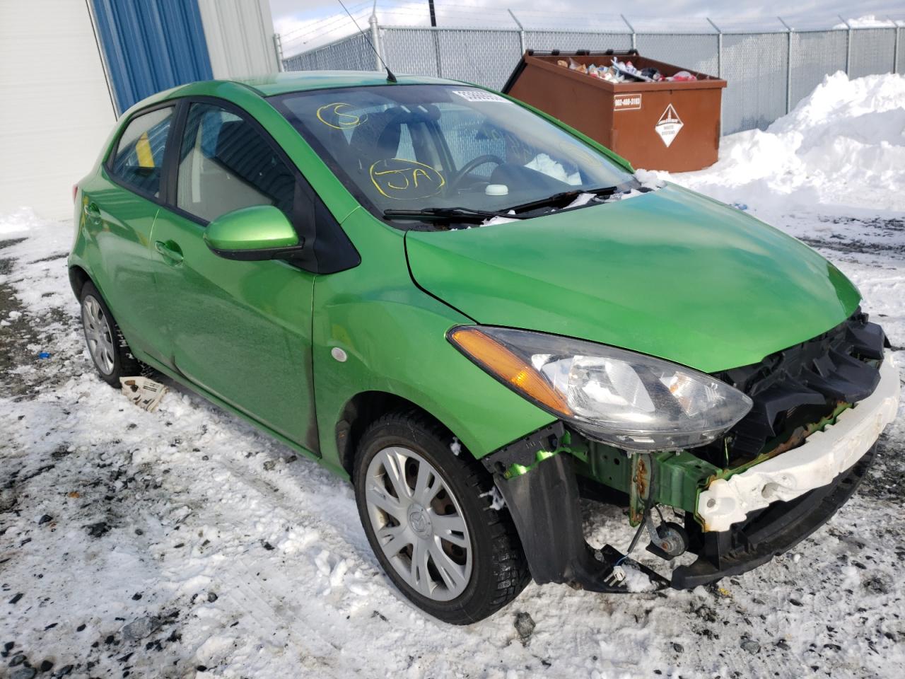 MAZDA MAZDA2 2012 with VIN JM1DE1KY1C0143538 - Photo from auction