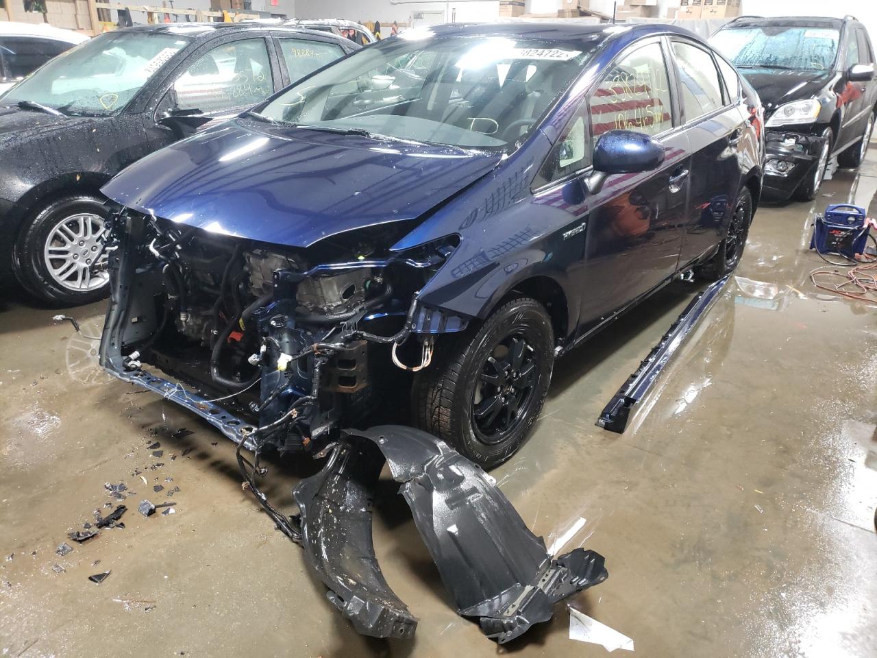 Photo 2 from auction – 2015 TOYOTA PRIUS with VIN JTDKN3DU6F2001465