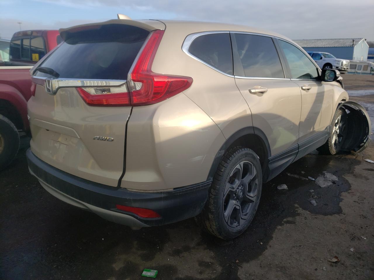 Photo 4 from auction – 2018 HONDA CR-V EX with VIN 2HKRW2H58JH697987