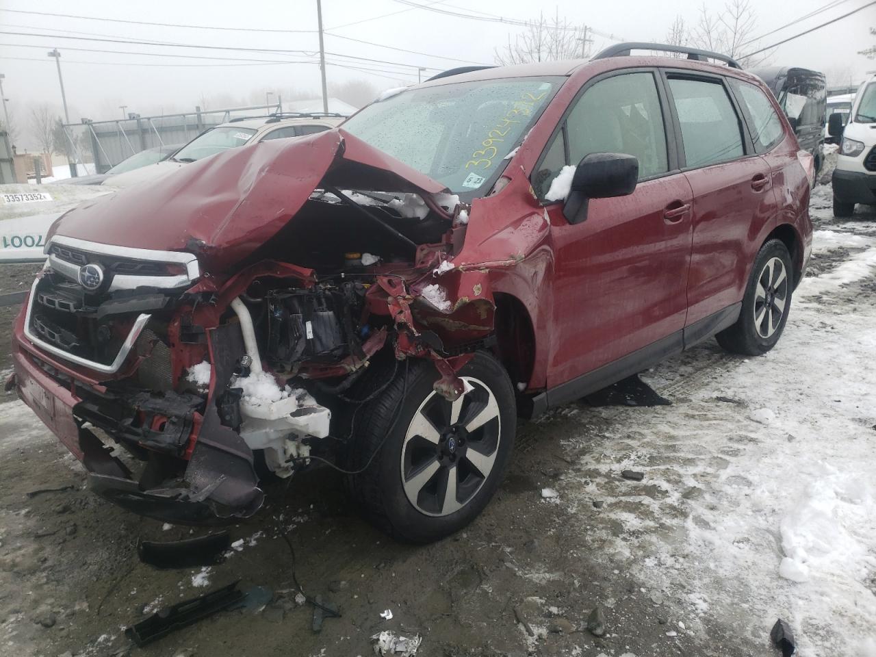 Photo 2 from auction – 2018 SUBARU FORESTER 2 with VIN JF2SJABC1JH495039