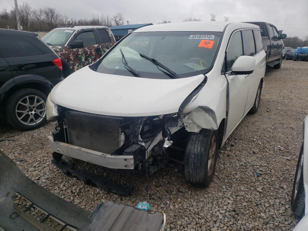Photo 2 from auction – 2011 NISSAN QUEST S with VIN JN8AE2KP4B9003160