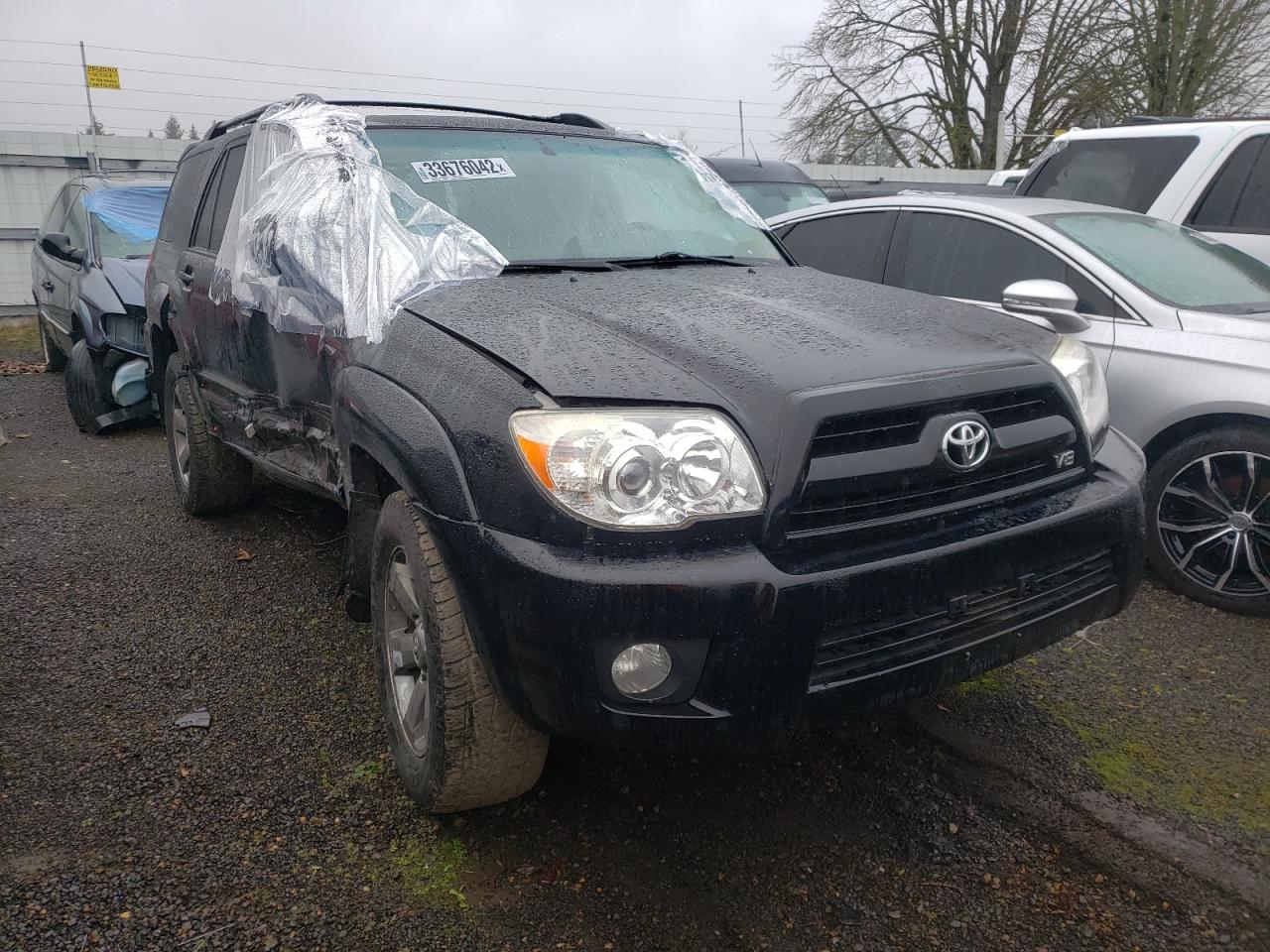 TOYOTA 4RUNNER LI 2008 with VIN JTEBT17R28K006551 - Photo from auction