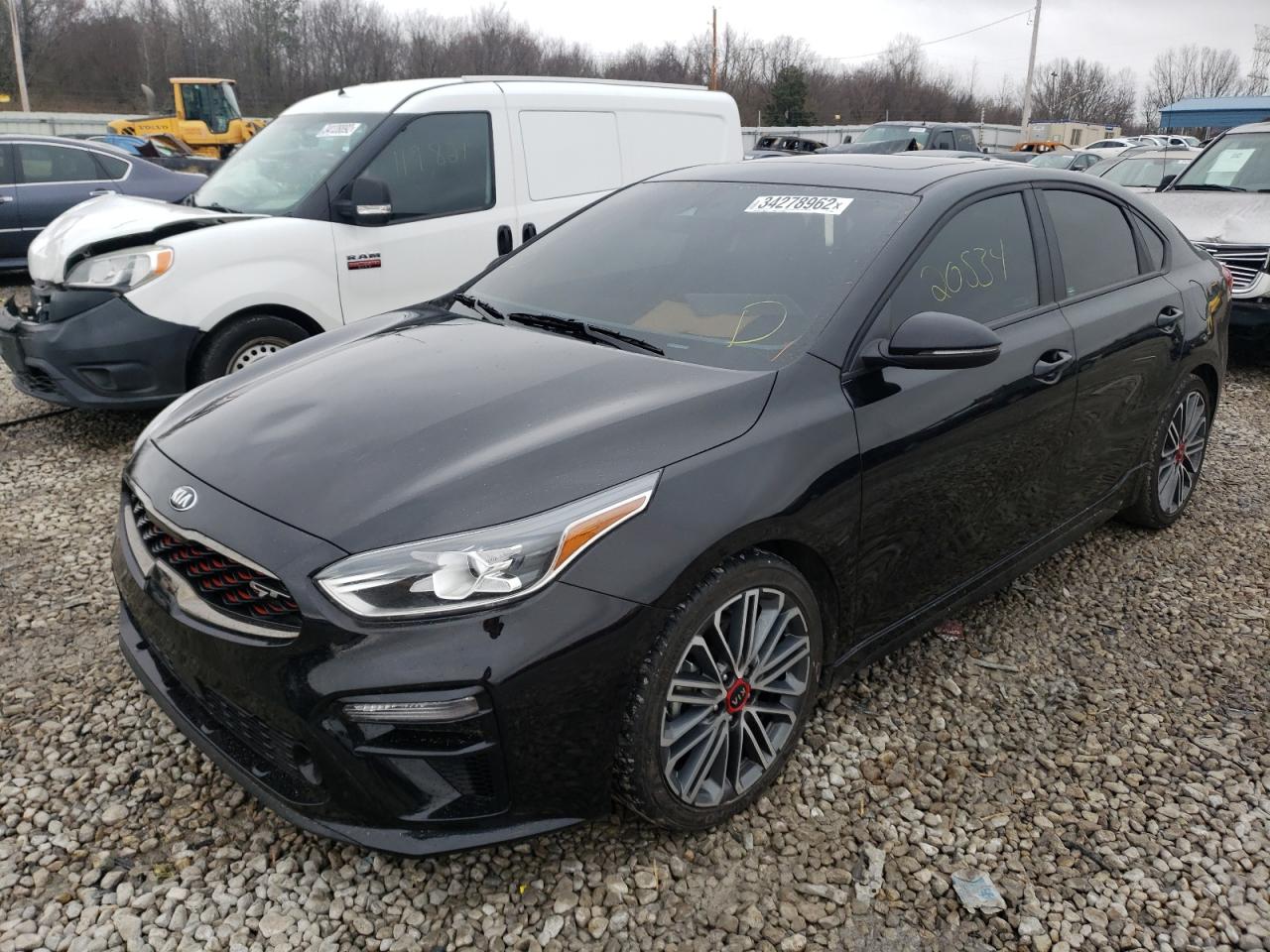 Photo 2 from auction – 2021 KIA FORTE GT with VIN 3KPF44AC0ME352605