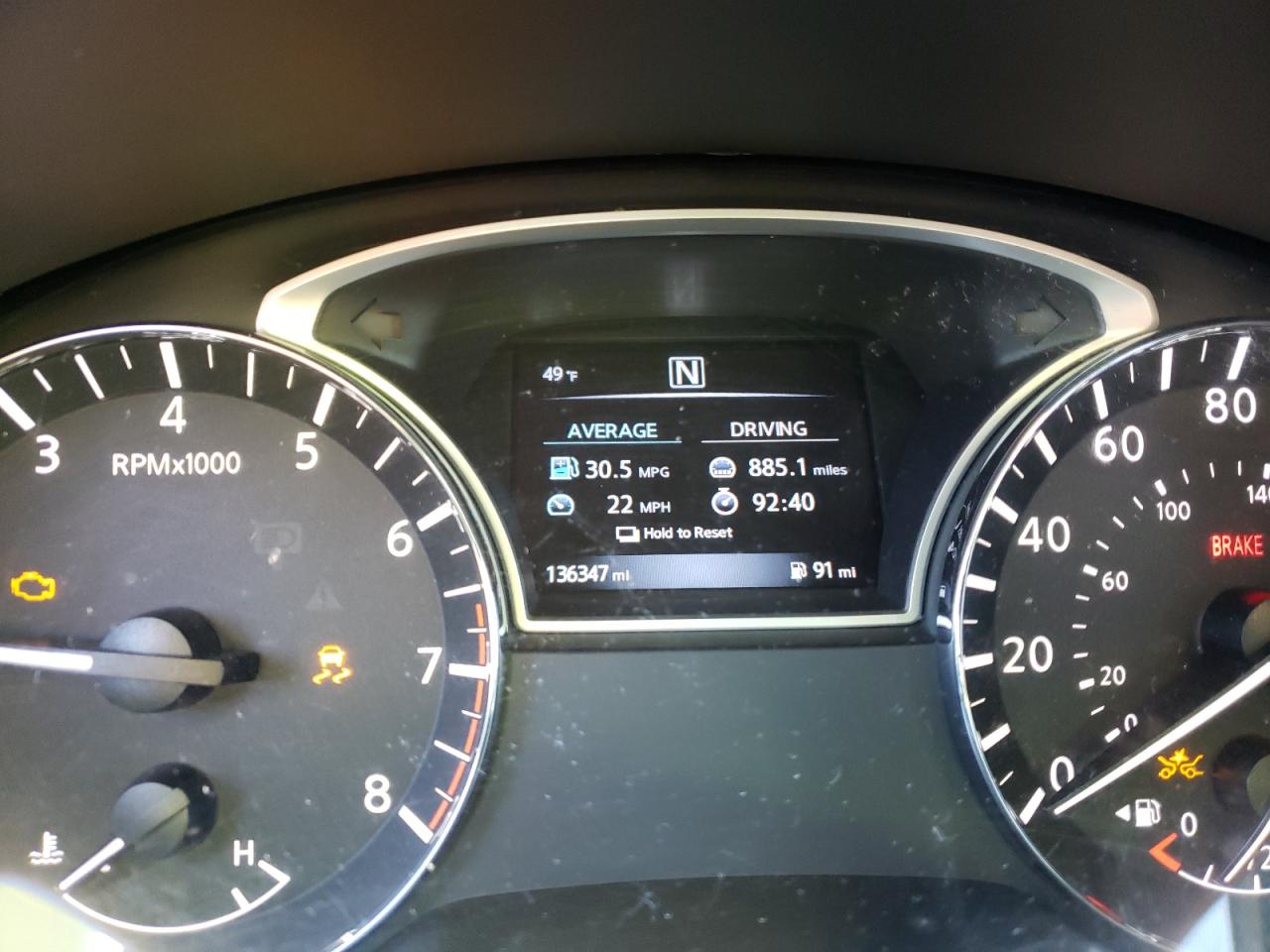 Photo 8 from auction – 2018 NISSAN ALTIMA 2.5 with VIN 1N4AL3AP7JC221349
