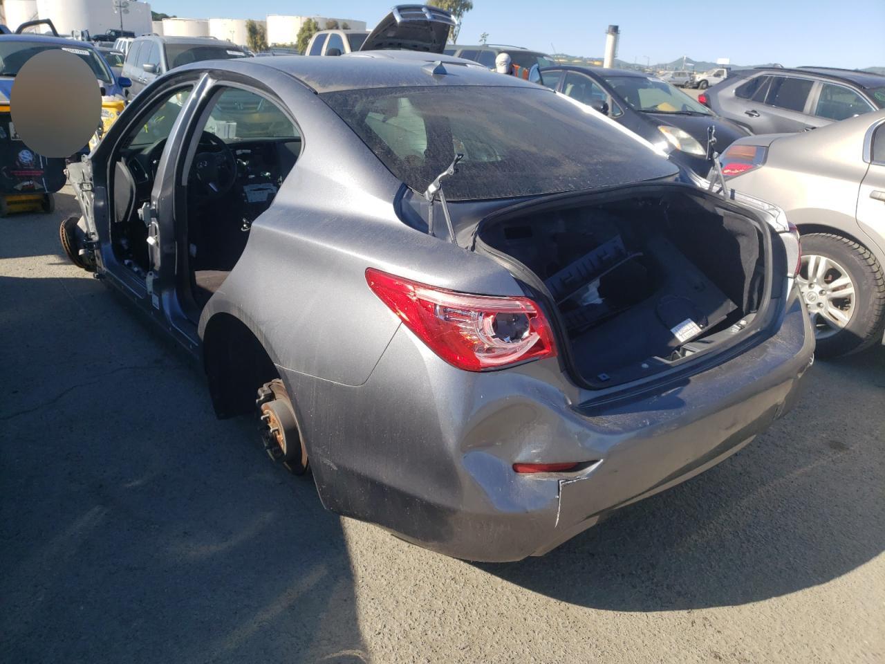 Photo 3 from auction – 2015 INFINITI Q50 BASE with VIN JN1BV7AP1FM355567