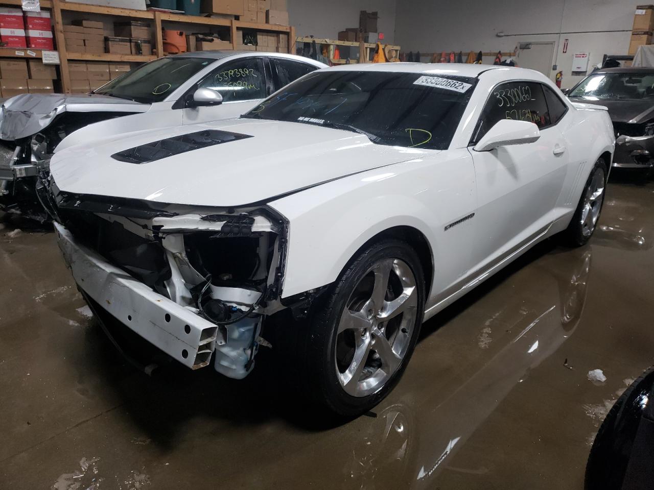 Photo 2 from auction – 2015 CHEVROLET CAMARO 2SS with VIN 2G1FK1EJ2F9130476