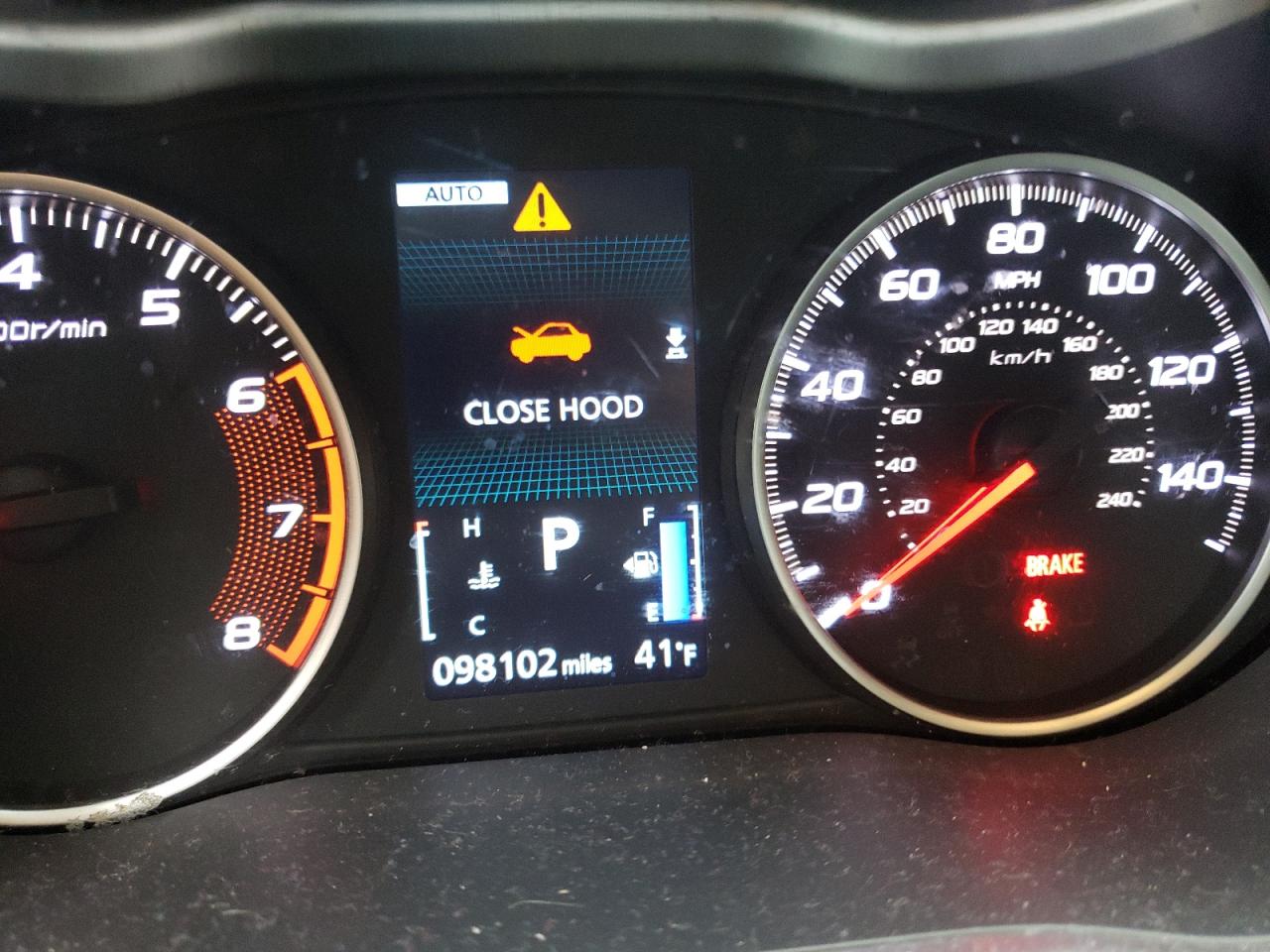 Photo 8 from auction – 2019 MITSUBISHI ECLIPSE CR with VIN JA4AT4AA0KZ003449