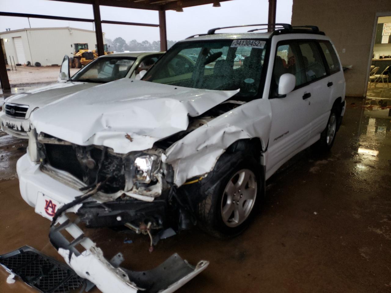Photo 2 from auction – 2002 SUBARU FORESTER S with VIN JF1SF65632H717252